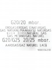 Комплект форсунок G20/20 мбар для газовой плиты Bosch 00635827